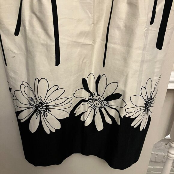 Vintage Deco Black and White Sundress - Picture 5 of 10